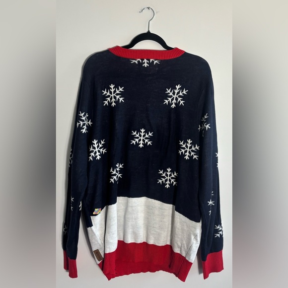 Tipsy Elves Women’s Winter Whale Tail Plus Size Ugly Christmas Sweater Size XXL - Picture 5 of 6